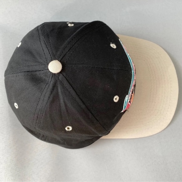 Vintage San Antonio Spurs AJD Licensed NFL Rare Green Bill SnapbackHat 90s Tags - Picture 4 of 16